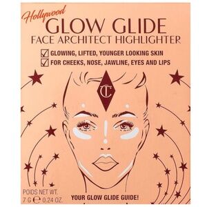 CHARLOTTE TILBURY Hollywood Glow Glide Face Architect Highlighter Champagne Glow